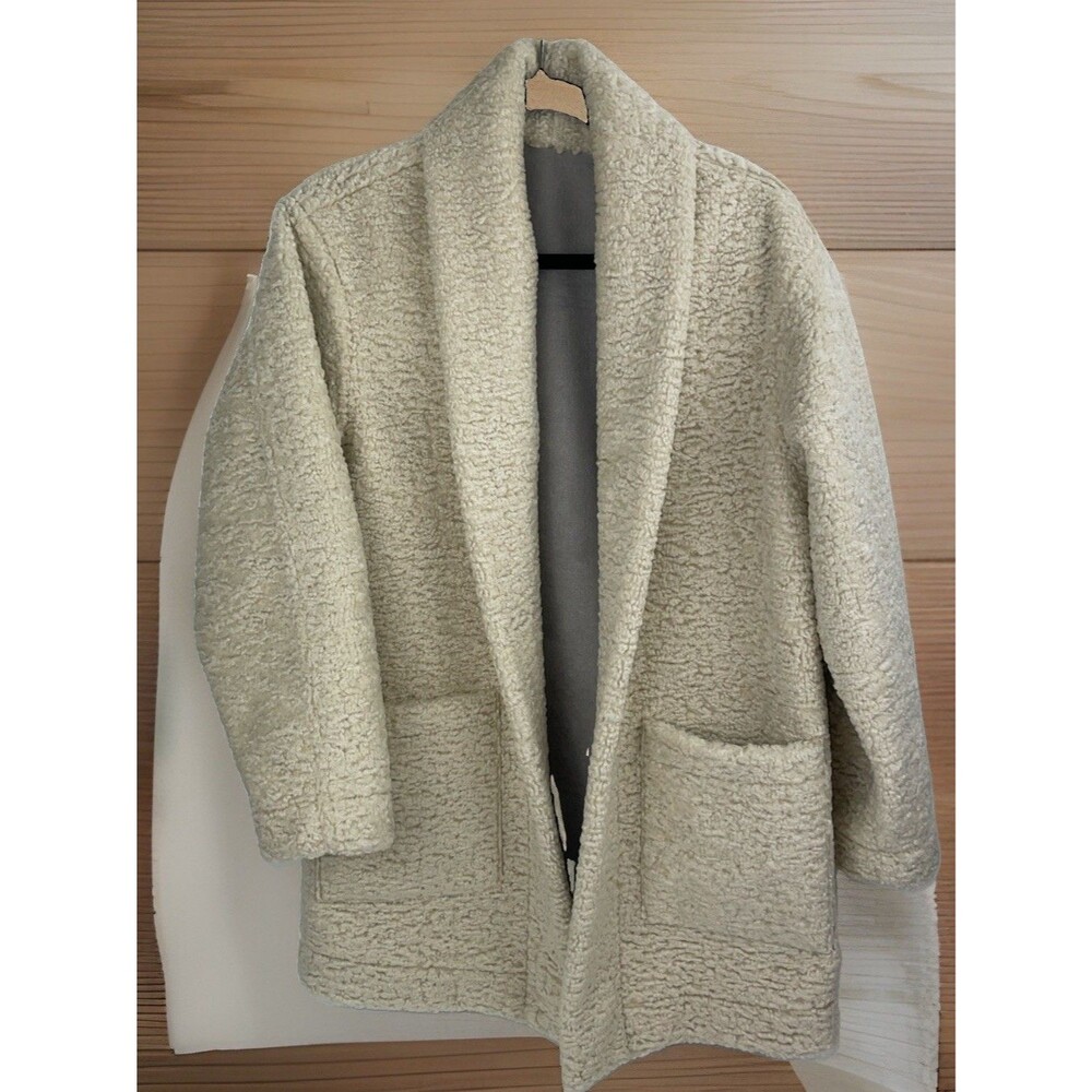 Brochu Walker Open Sherpa Coat Reversible Women's Sz XS